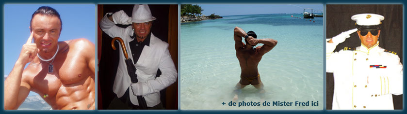 Les photos de Mister Fred stripteaseur et chippendale